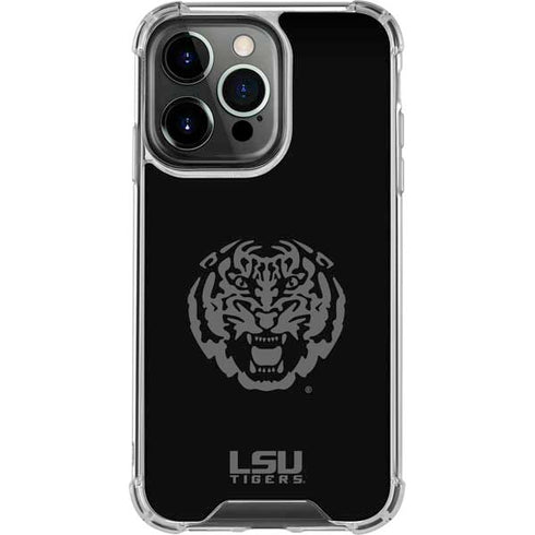 LSU Geaux Tigers iPhone 16 Pro Clear Case
